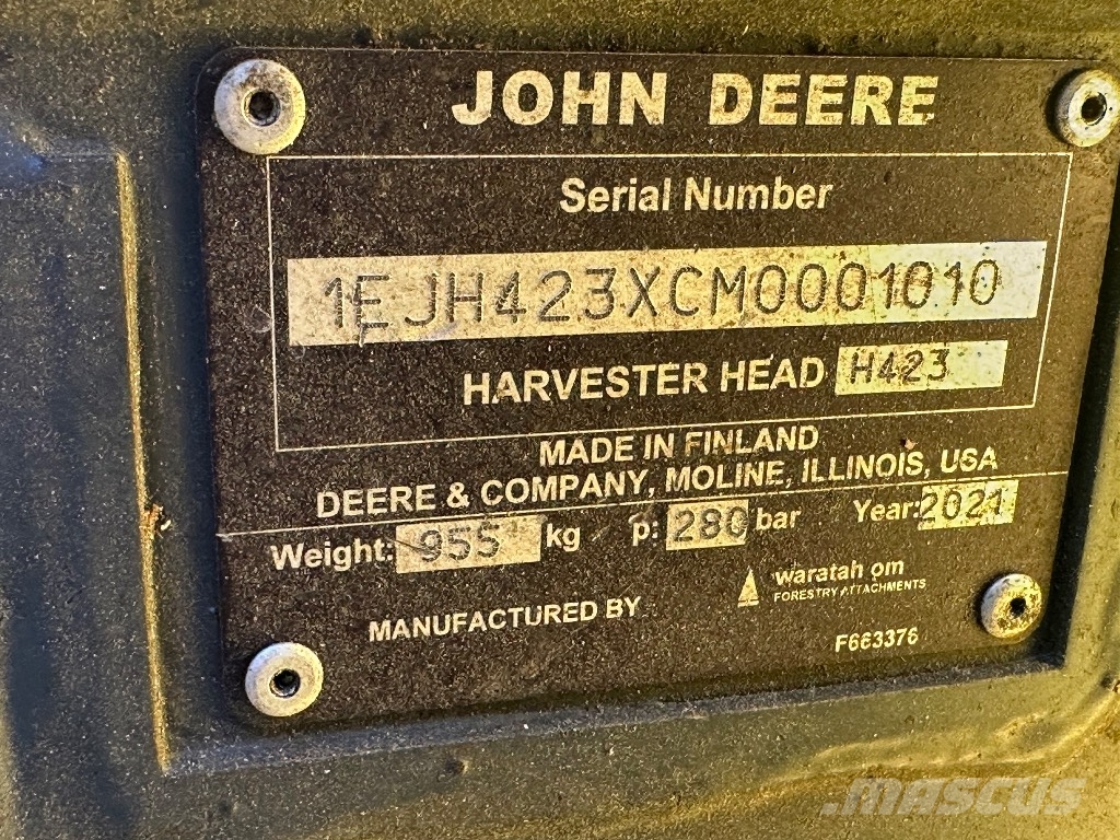 John Deere 1170G Harvesters