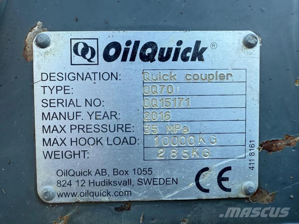  Oil Quick OQ70 Muut koneet