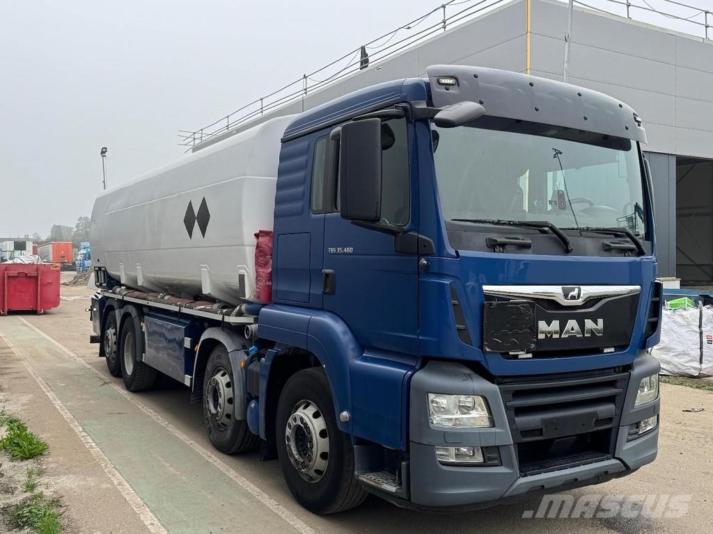 MAN TGS 35.460 8X2 EURO 6 + 25.000 LITER TANK + 5 COMP Вантажівки-цистерни