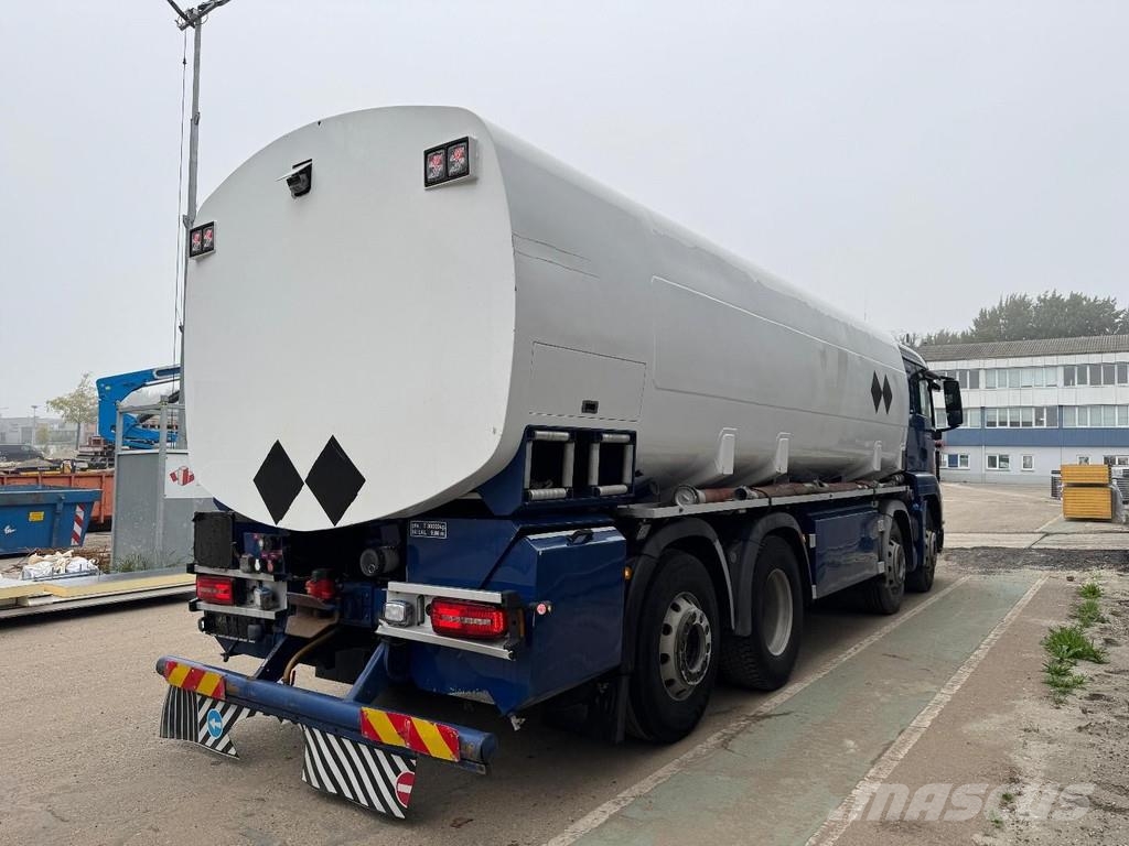 MAN TGS 35.460 8X2 EURO 6 + 25.000 LITER TANK + 5 COMP Вантажівки-цистерни
