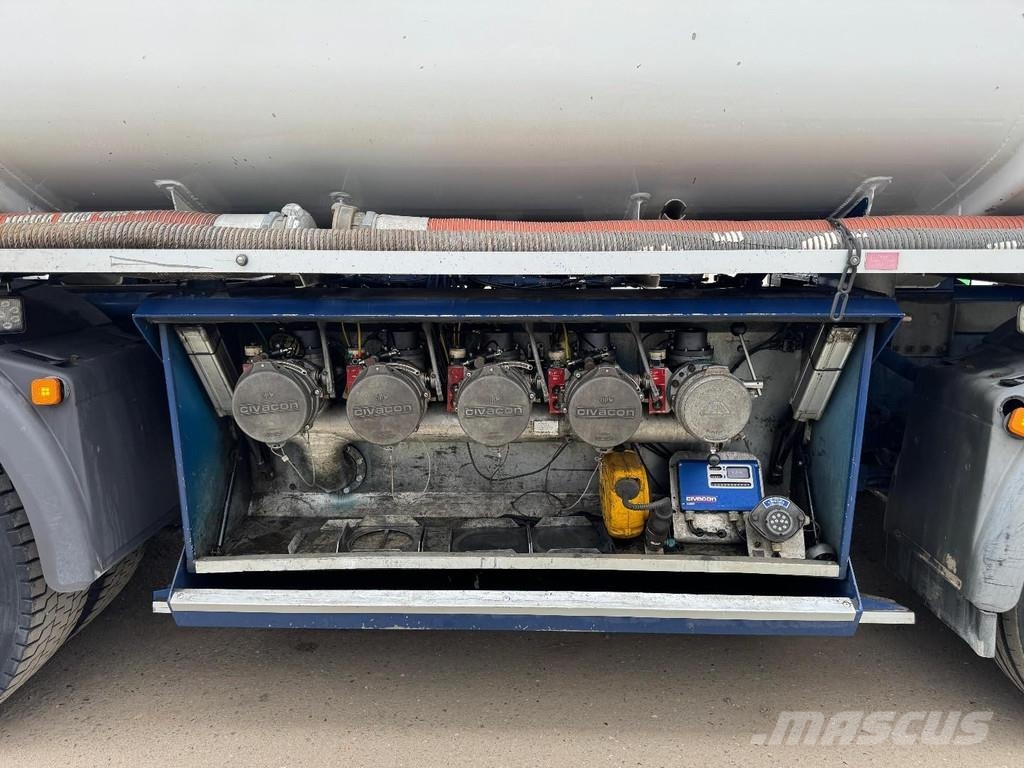 MAN TGS 35.460 8X2 EURO 6 + 25.000 LITER TANK + 5 COMP Вантажівки-цистерни