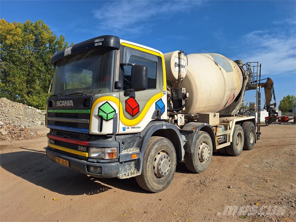 Scania P 114 380 CB 8X4 MIX Kamioni-šasije