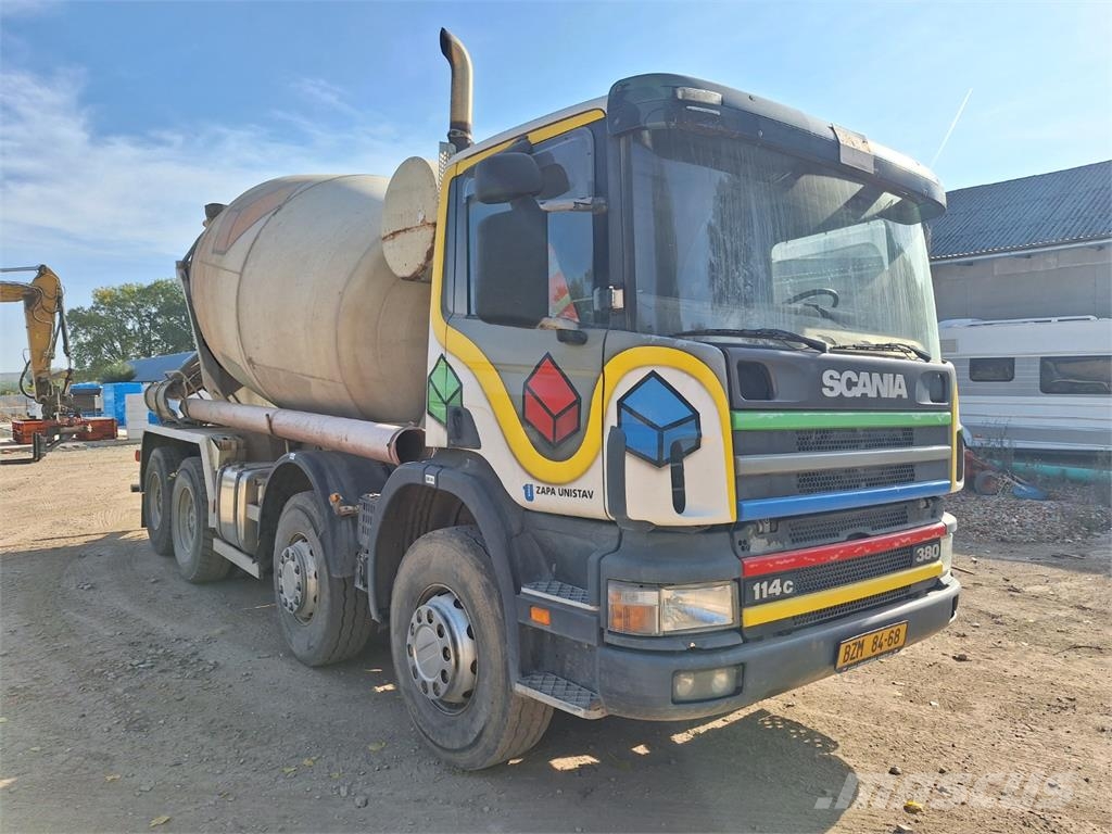 Scania P 114 380 CB 8X4 MIX Kamioni-šasije