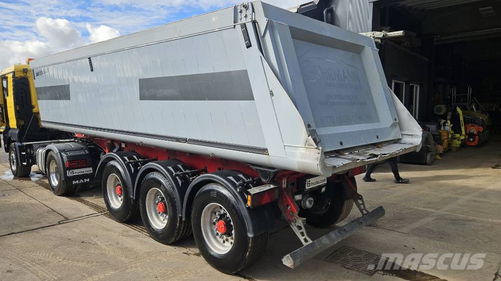 Schmitz Cargobull GOTHA SKI 24 - lift axle Kiper poluprikolice