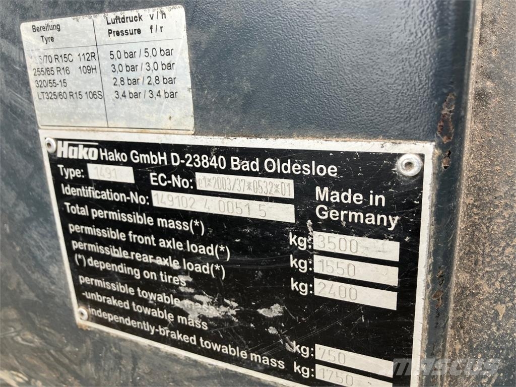 Hako Citymaster 1600 Tänavapuhastusmasinad