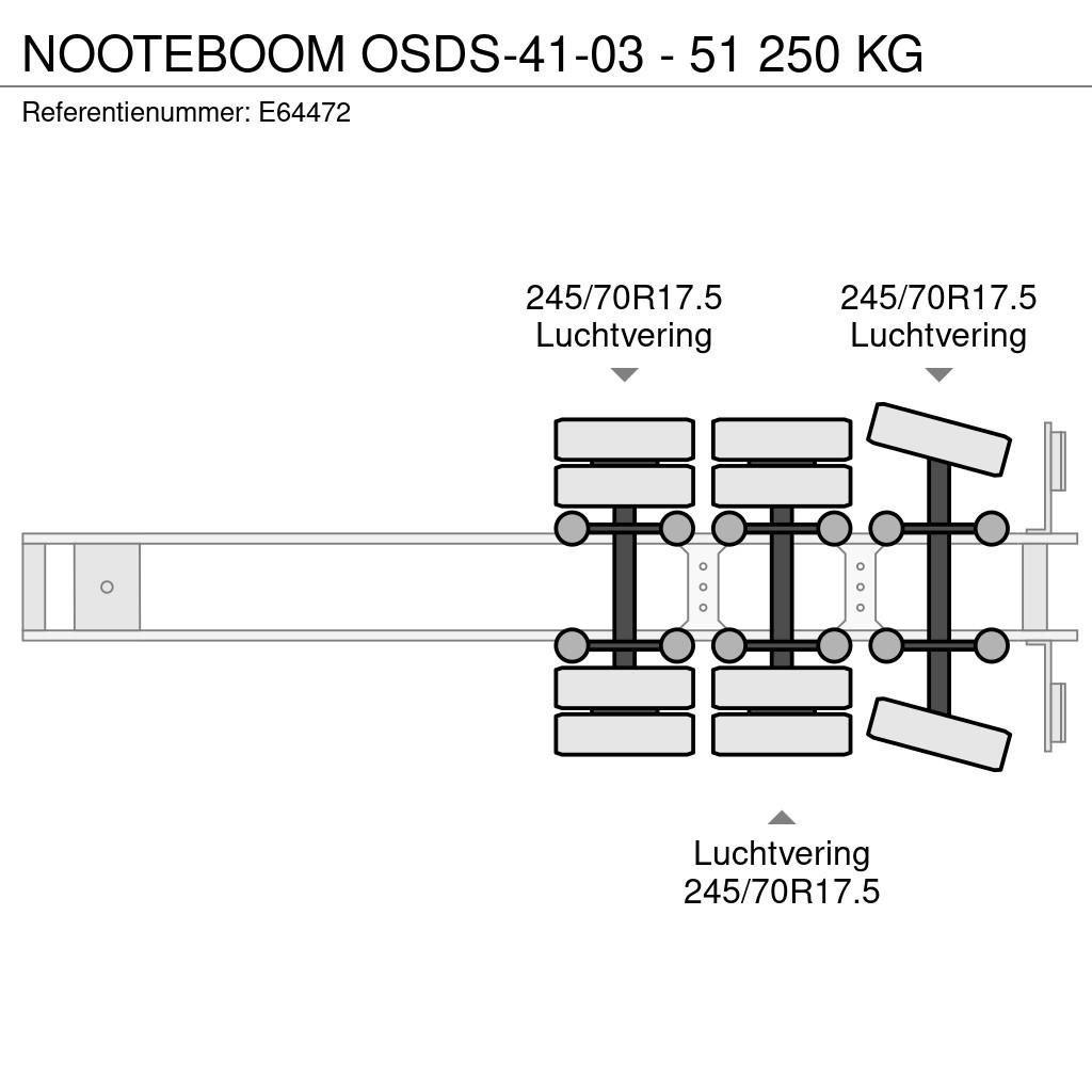 Nooteboom OSDS-41-03 - 51 250 KG Low loader-semi-trailers
