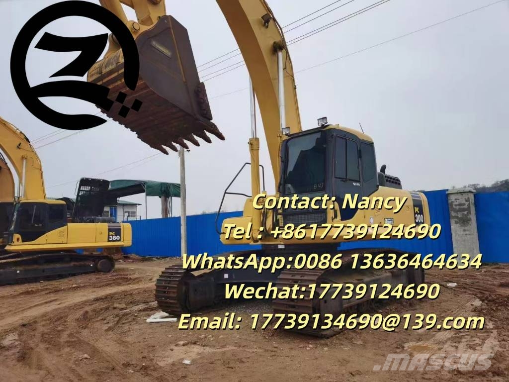 Komatsu PC 300 대형 굴삭기 29톤 이상