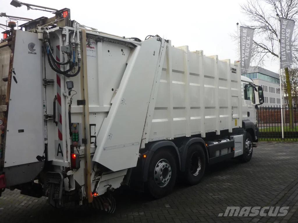 MAN TGS 26.320 6x2-4 euro 6 Garbage box Zoeller Medium Prügiautod