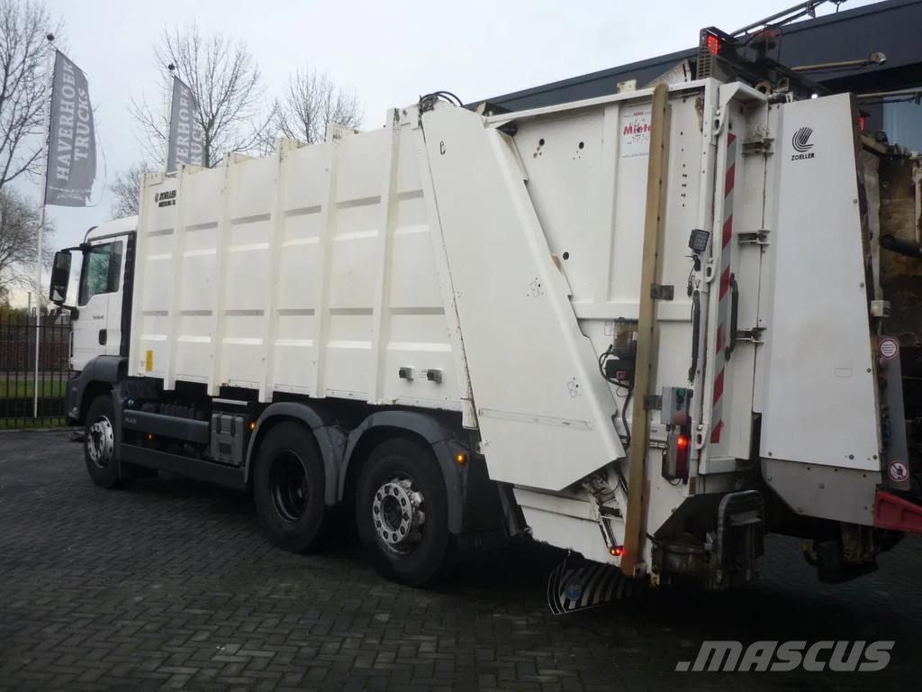 MAN TGS 26.320 6x2-4 euro 6 Garbage box Zoeller Medium Prügiautod