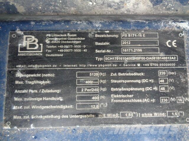 PB S171-16 シザースリフト