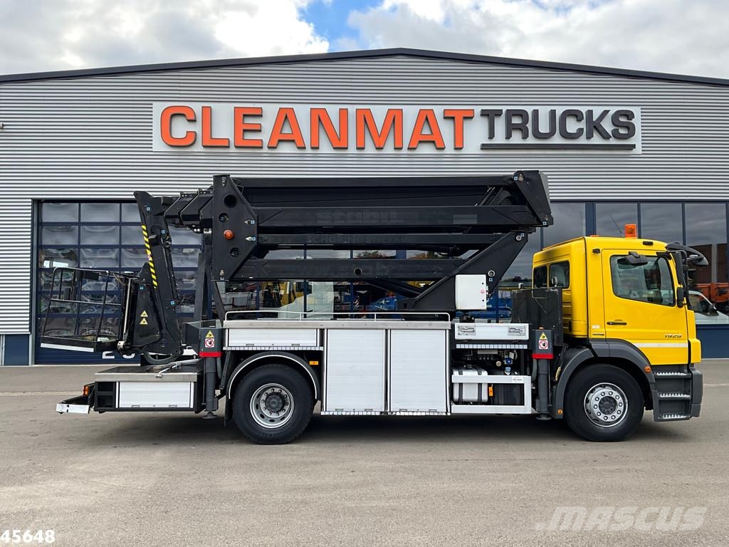 Mercedes-Benz Axor 1828 GSR 32 Meter hoogwerker met Jib Piattaforme autocarrate