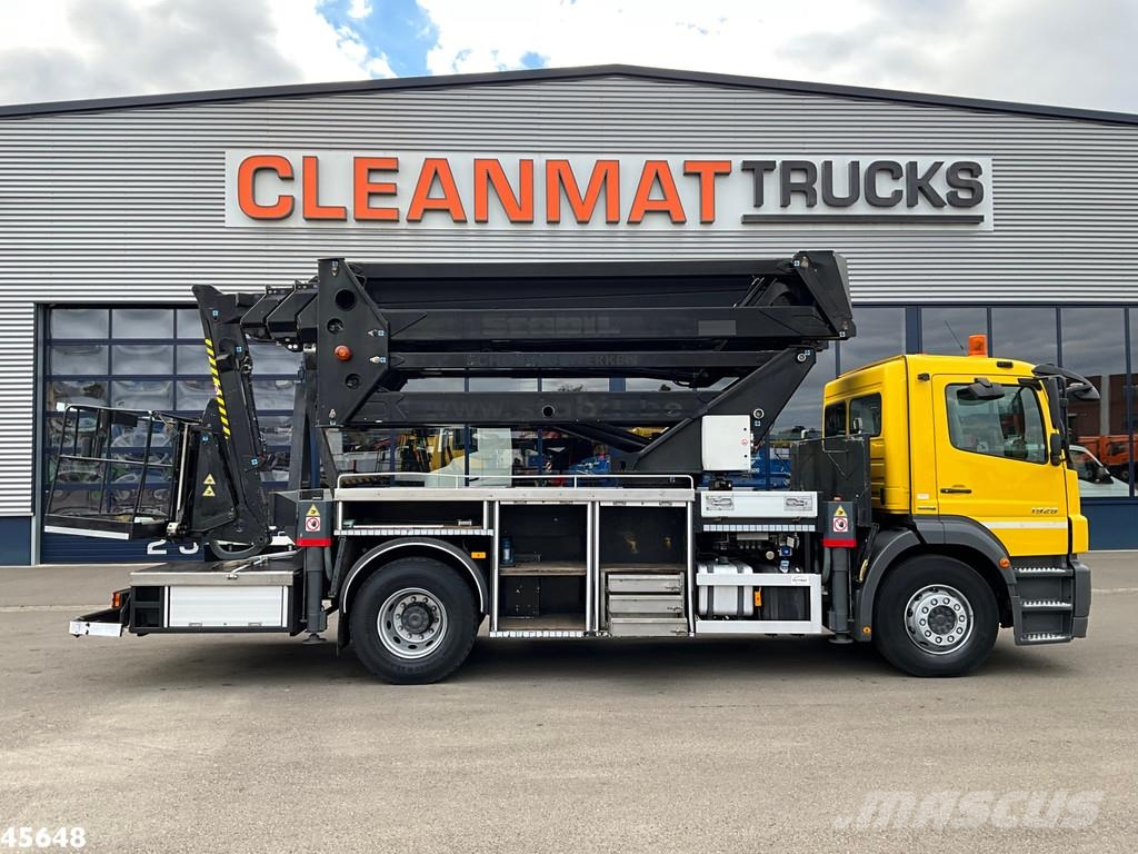 Mercedes-Benz Axor 1828 GSR 32 Meter hoogwerker met Jib Piattaforme autocarrate