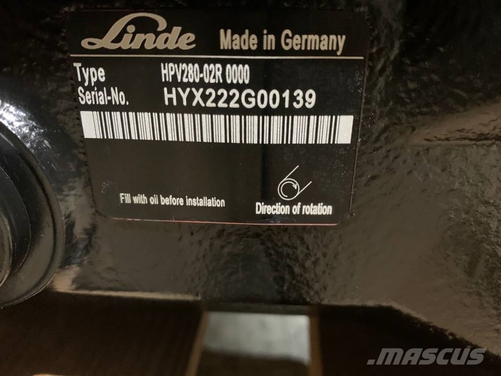 Linde HPV280-02R 0000 Hidraulikos įrenginiai