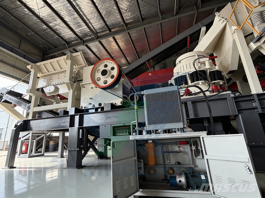 Kinglink Mobile Crushing & Screening Plant for Iron Copper Frantoi mobili