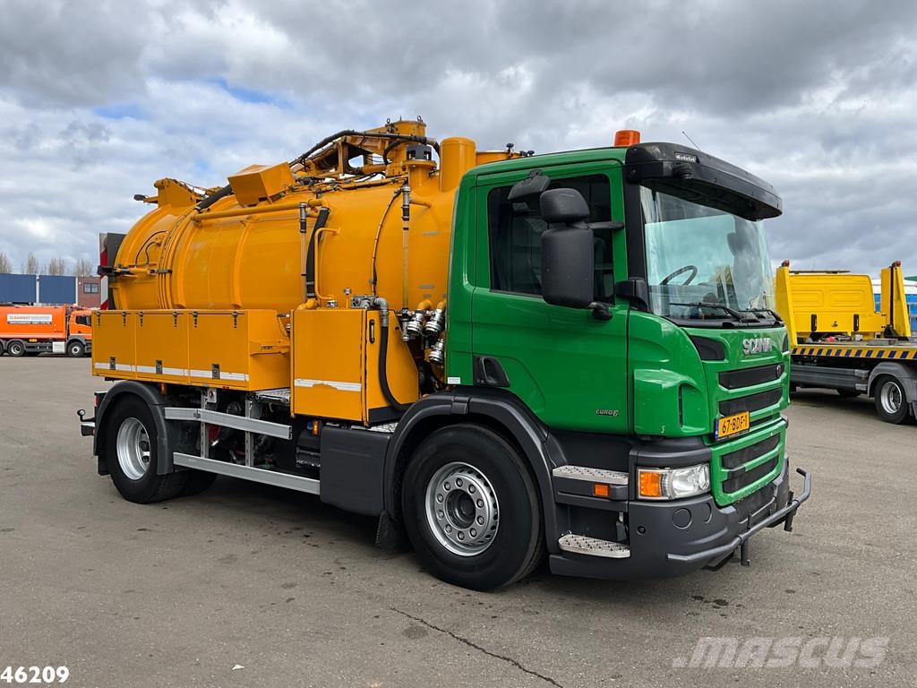 Scania P 320 Euro 6 Bekker LaGram 8m³ kolkenzuiger Camion autospurgo