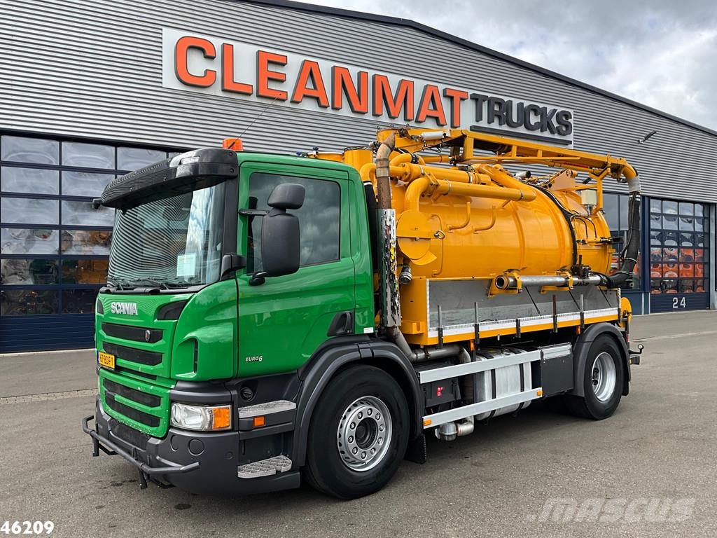Scania P 320 Euro 6 Bekker LaGram 8m³ kolkenzuiger Camion autospurgo