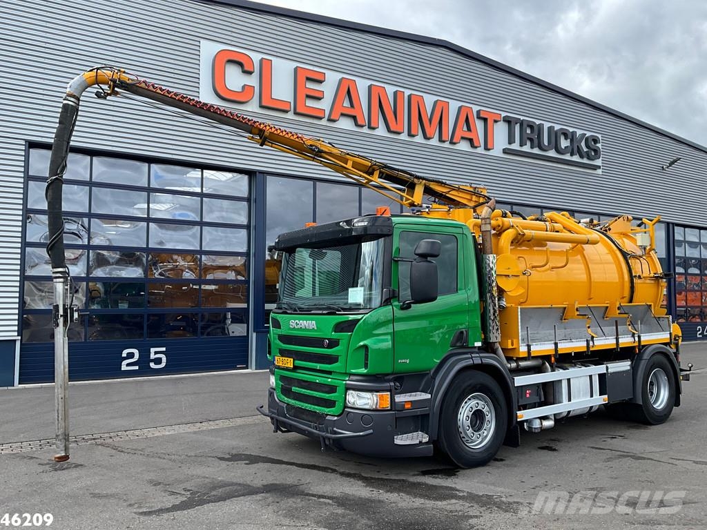 Scania P 320 Euro 6 Bekker LaGram 8m³ kolkenzuiger Camion autospurgo