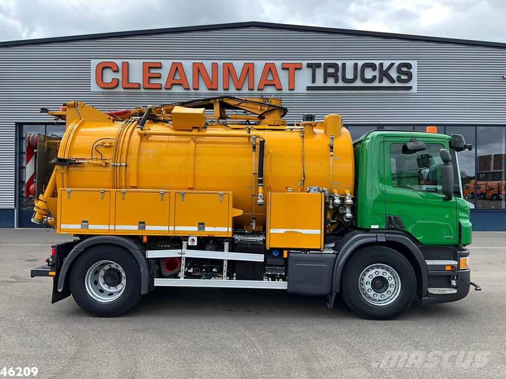 Scania P 320 Euro 6 Bekker LaGram 8m³ kolkenzuiger Camion autospurgo