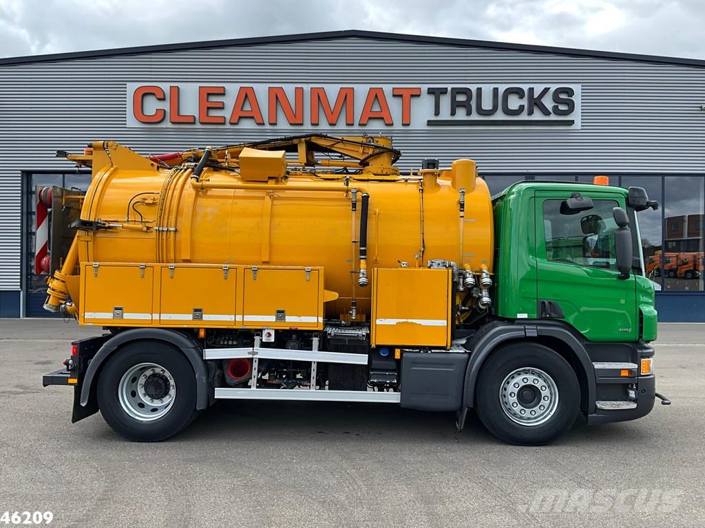 Scania P 320 Euro 6 Bekker LaGram 8m³ kolkenzuiger Kolkenzuigers