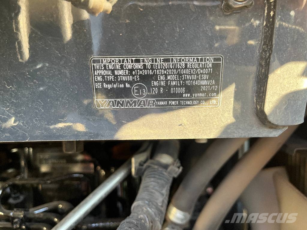 Yanmar VIO38-6 V-4278 IO 反鏟裝載機