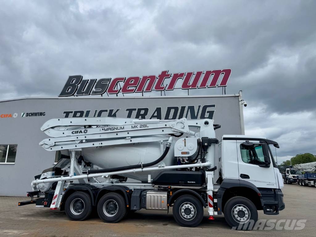 Mercedes-Benz Arocs 3643 CIFA MK 28.4L / 9 cbm / NEW مضخات خرسانة