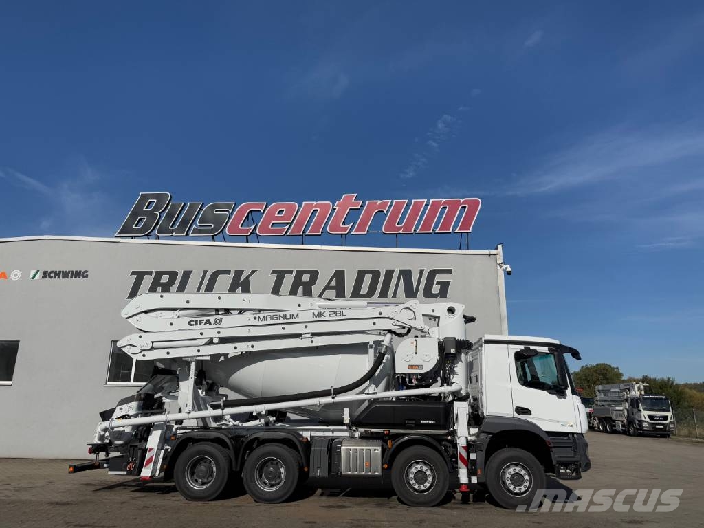 Mercedes-Benz Arocs 3643 CIFA MK 28.4L / 9 cbm / NEW Camión hormigonera