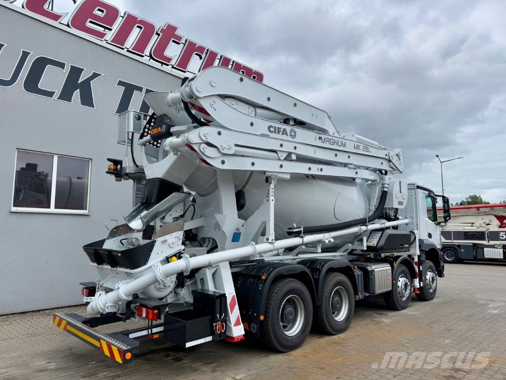Mercedes-Benz Arocs 3643 CIFA MK 28.4L / 9 cbm / NEW مضخات خرسانة