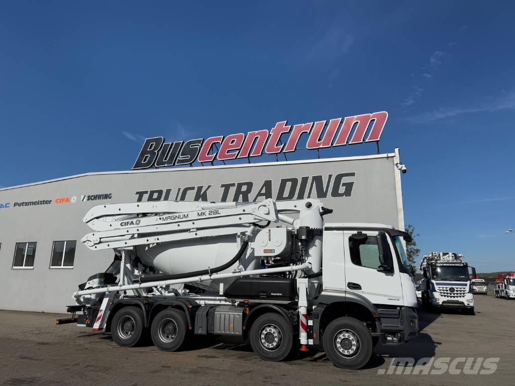 Mercedes-Benz Arocs 3643 CIFA MK 28.4L / 9 cbm / NEW Camión hormigonera