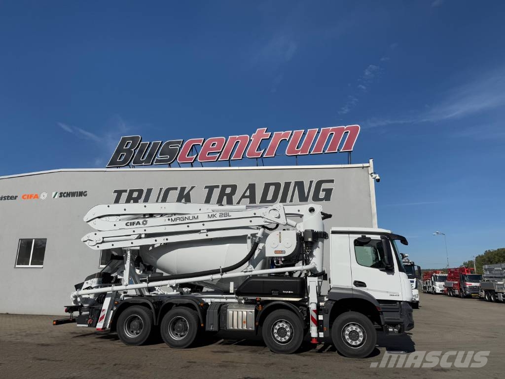 Mercedes-Benz Arocs 3643 CIFA MK 28.4L / 9 cbm / NEW Camión hormigonera