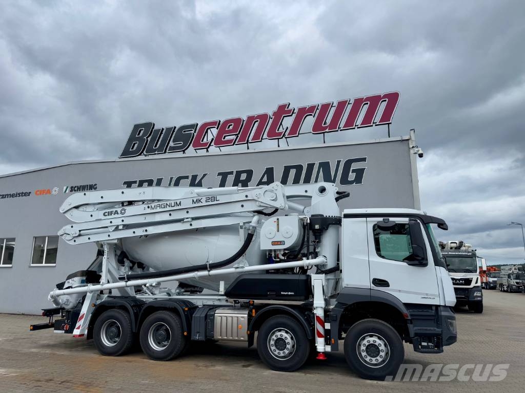 Mercedes-Benz Arocs 3643 CIFA MK 28.4L / 9 cbm / NEW مضخات خرسانة