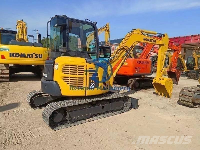 Komatsu PC 55 MR 小型挖土機/掘鑿機<7t(小型挖掘機)