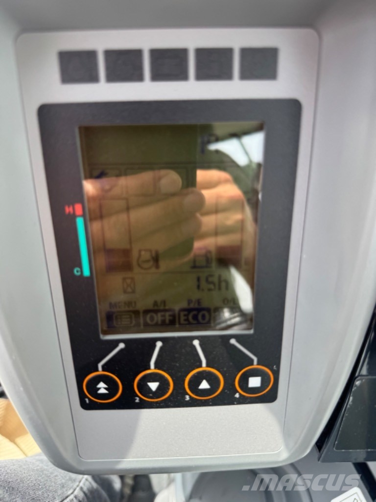 Hitachi ZX 55 U-6 حفارات صغيرة أقل من 7 طن (حفارات صغيرة)