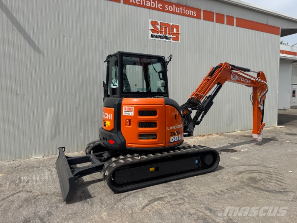 Hitachi ZX 55 U-6 حفارات صغيرة أقل من 7 طن (حفارات صغيرة)