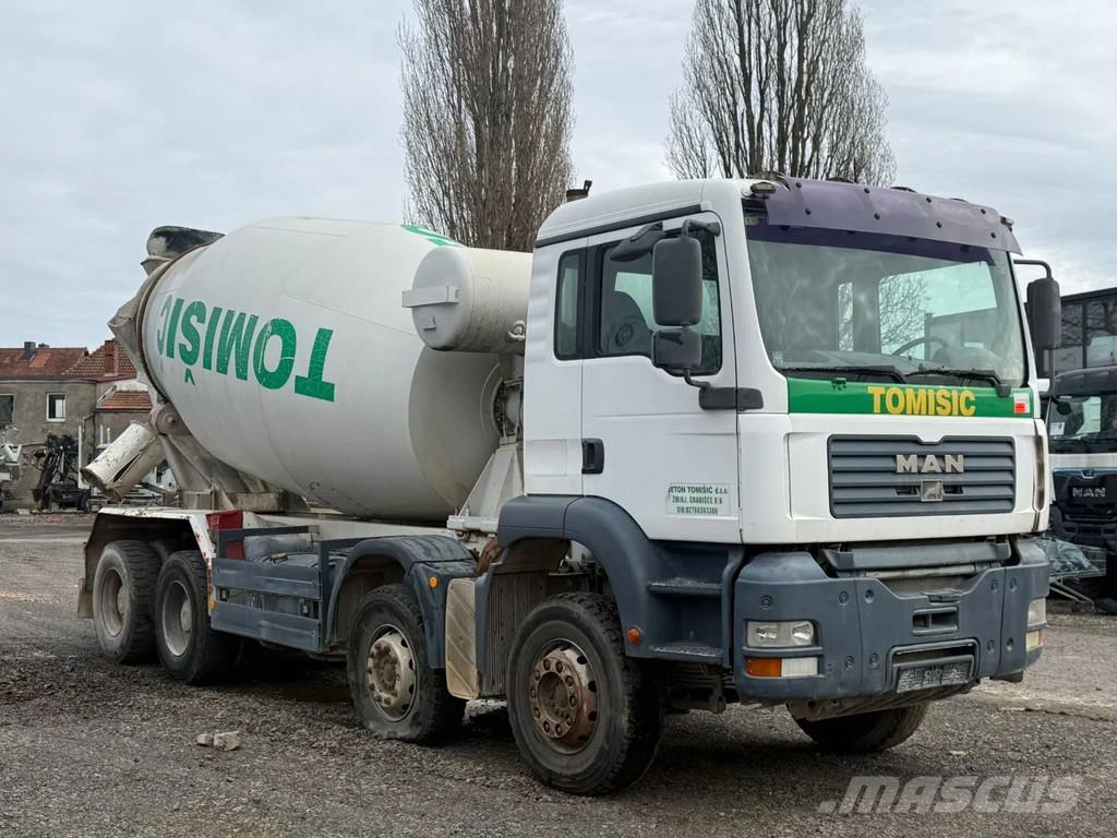 MAN TGA 35.360 MAN TGM 35.360 8x4 Liebherr 10m³ Φορτηγά-Μπετονιέρες