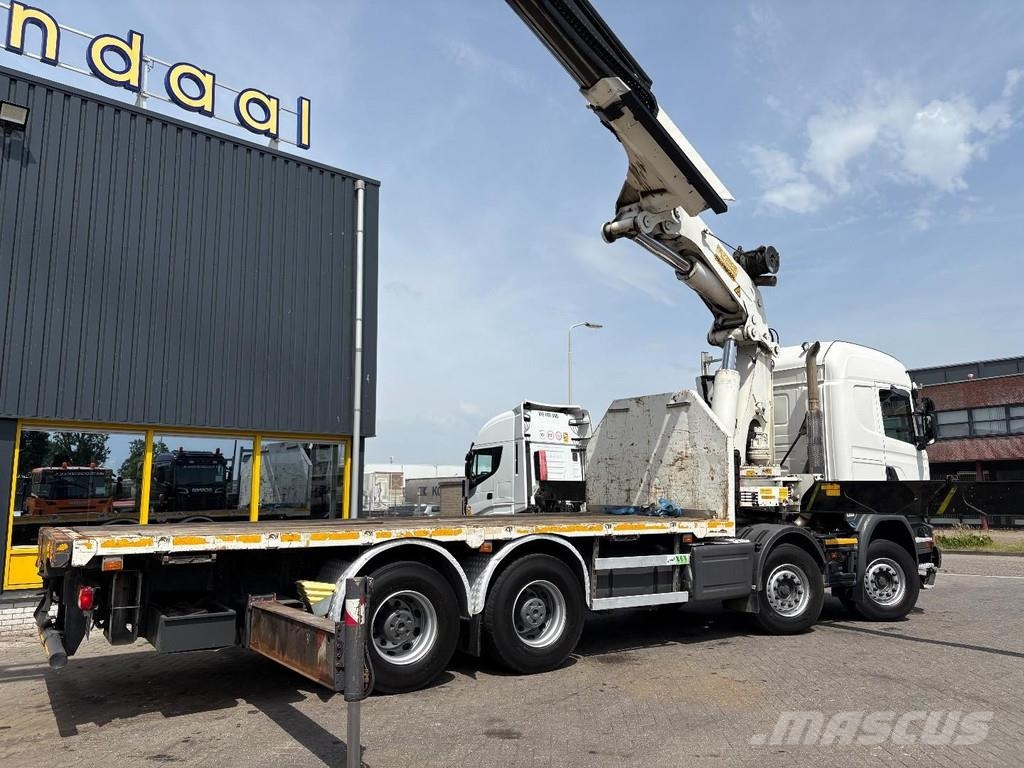 Scania R 520 V8 + PALFINGER 72002 6X + JIB 4X + WINCH + 8 Univerzálne terénne žeriavy