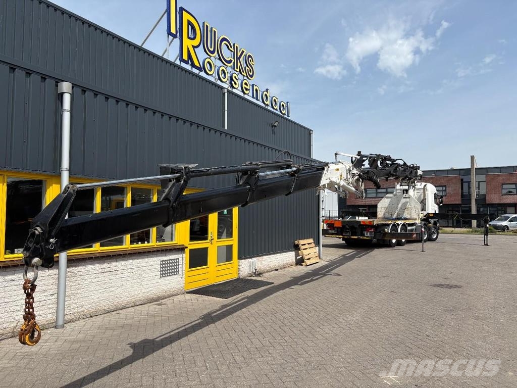 Scania R 520 V8 + PALFINGER 72002 6X + JIB 4X + WINCH + 8 Univerzálne terénne žeriavy