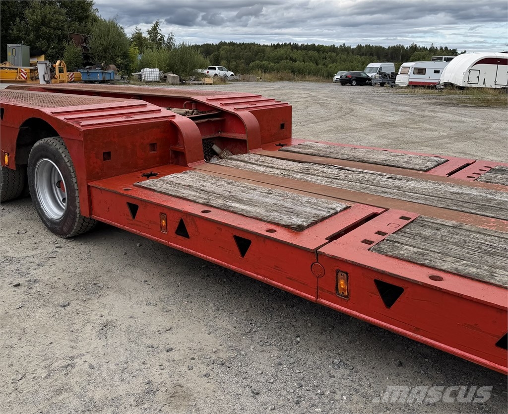 VM Trailer Maskintrailer Semirremolques de góndola rebajada