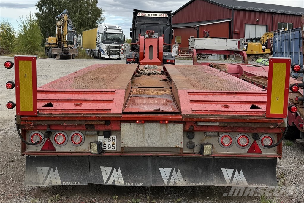 VM Trailer Maskintrailer Semirremolques de góndola rebajada