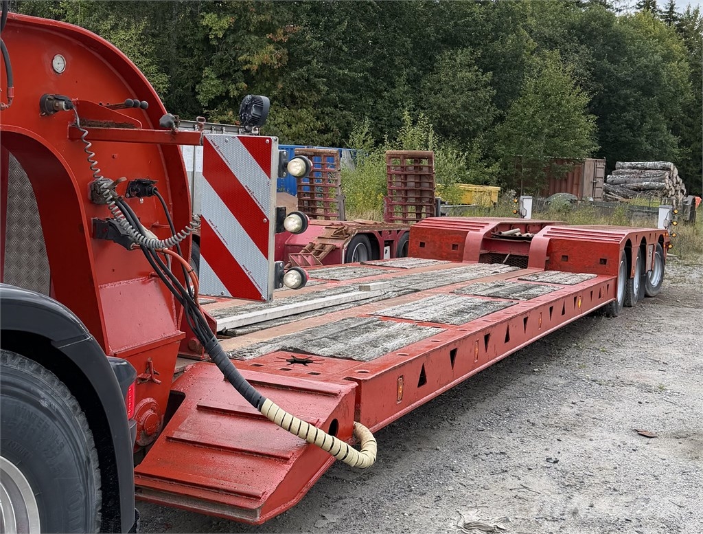 VM Trailer Maskintrailer Semirremolques de góndola rebajada