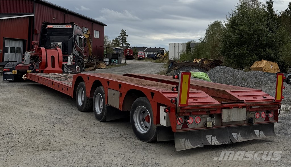 VM Trailer Maskintrailer Semirremolques de góndola rebajada