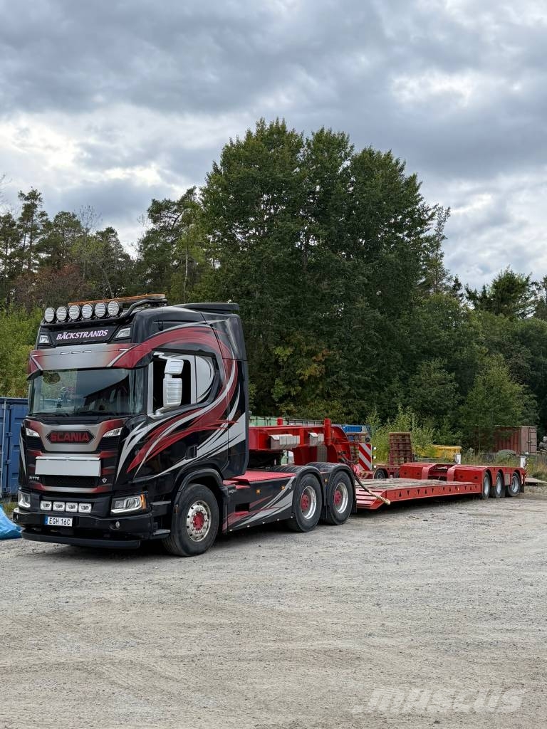 VM Trailer Maskintrailer Semirremolques de góndola rebajada