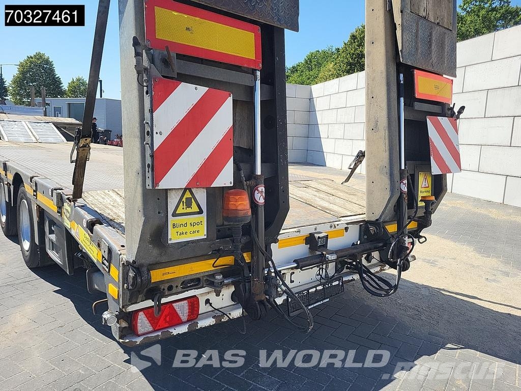 Faymonville 0B2A0 Steering Axle Ramps نصف مقطورة مسطحة منخفضة