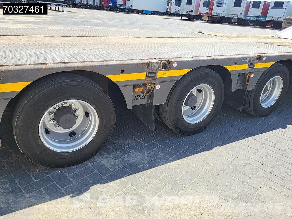 Faymonville 0B2A0 Steering Axle Ramps نصف مقطورة مسطحة منخفضة