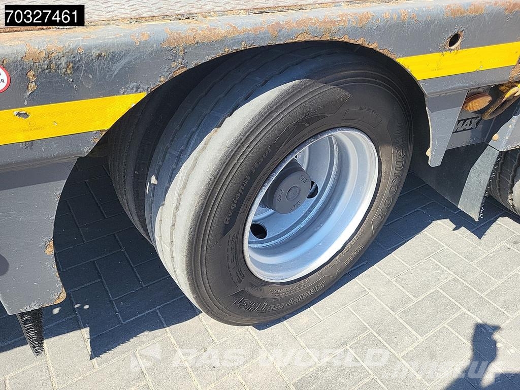 Faymonville 0B2A0 Steering Axle Ramps نصف مقطورة مسطحة منخفضة