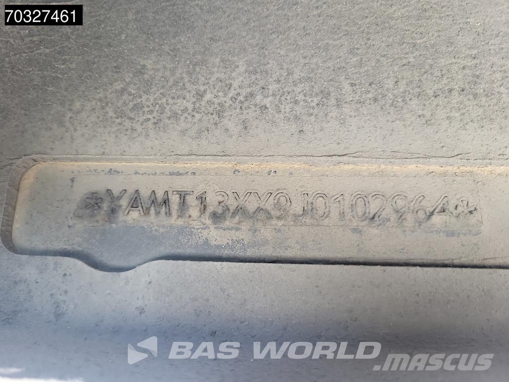 Faymonville 0B2A0 Steering Axle Ramps نصف مقطورة مسطحة منخفضة