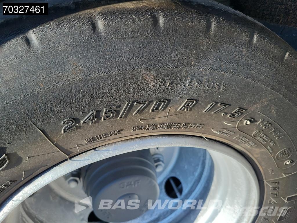 Faymonville 0B2A0 Steering Axle Ramps نصف مقطورة مسطحة منخفضة