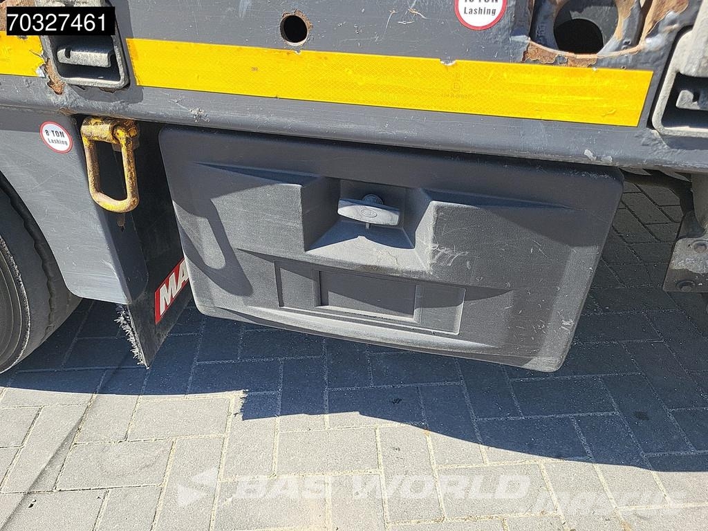 Faymonville 0B2A0 Steering Axle Ramps نصف مقطورة مسطحة منخفضة