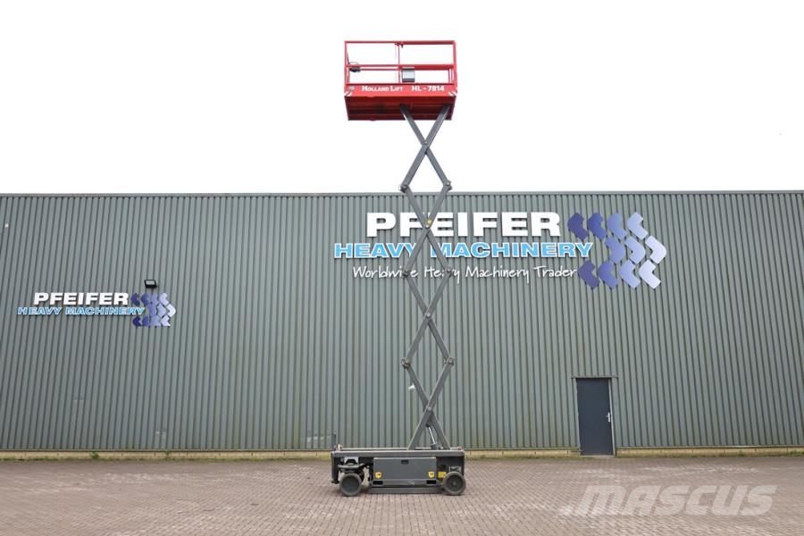 Holland Lift Ecostar HL-7814 Electric, 10m Working Height, 450k Elevadores de tesoura