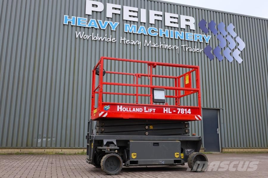Holland Lift Ecostar HL-7814 Electric, 10m Working Height, 450k Elevadores de tesoura