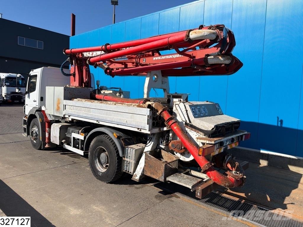 Mercedes-Benz Axor 1829 4x2, Steel suspension, Manual, Sermac مضخات خرسانة